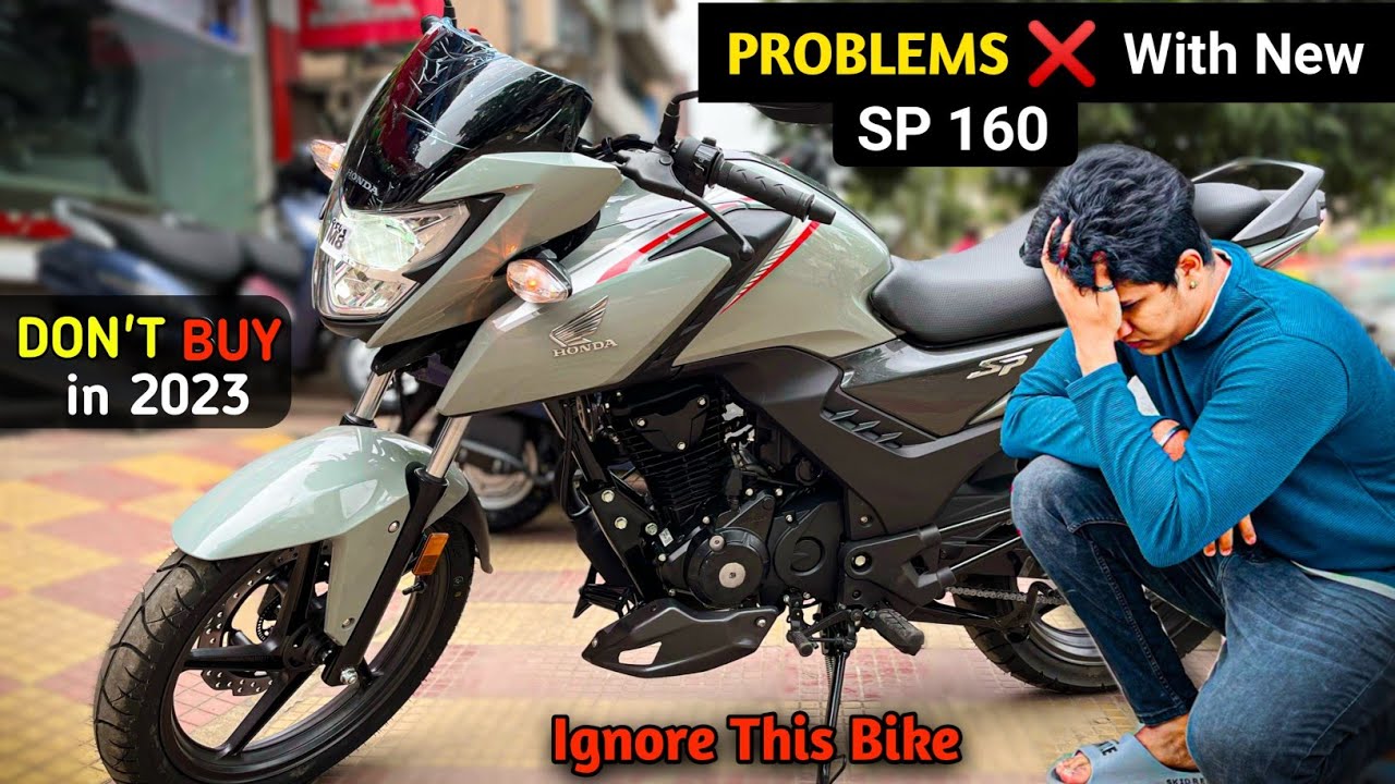 2023 Honda SP 160 PROBLEMS ❌🚫