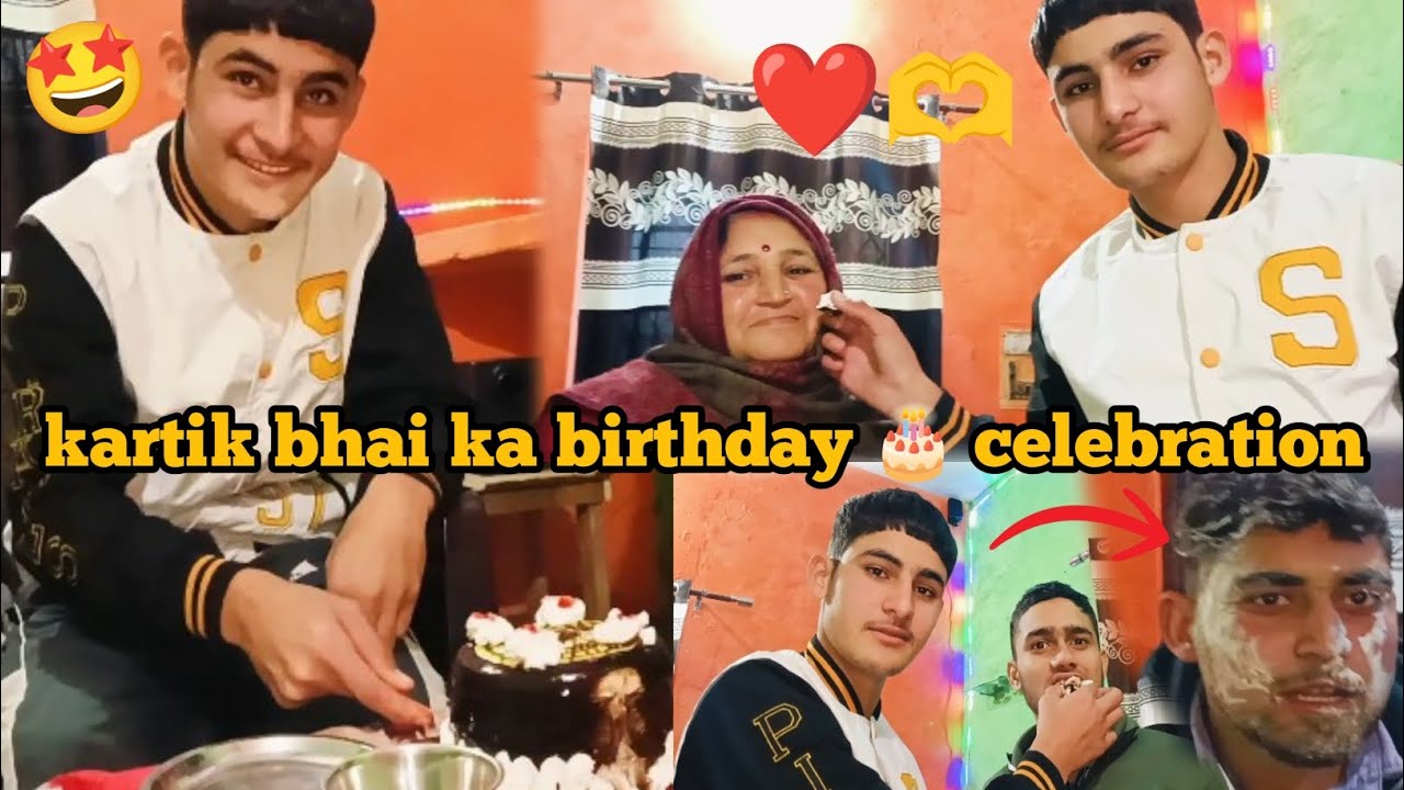 Kartik bhai ka birthday 🎂 celebration 🎉||Sourab bral Vlogs 