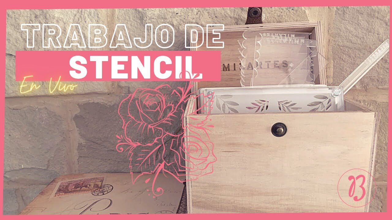Cómo trabajar con STENCIL sobre un Pastel 💝