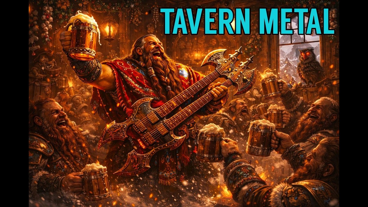 Dwarven Victory Feast ⚔️ Epic Tavern Metal | Fantasy Battle Celebration Music | Background Music