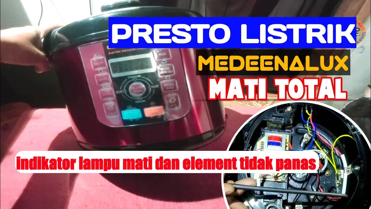 PRESTO LISTRIK MEDEENALUX med-6L MATI TOTAL