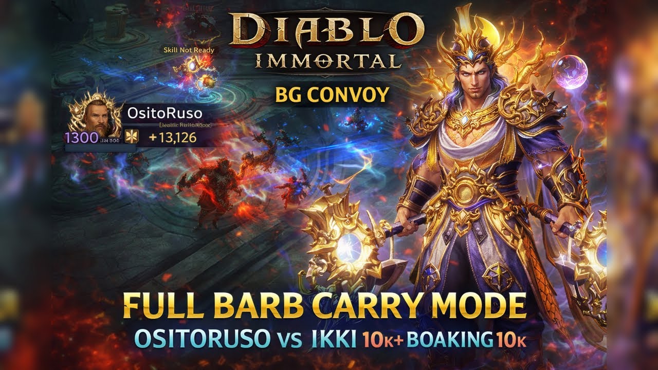 CROSS SERVER BG CONVOY. FULL CARRY MODE VS IKKI + BOAKING AND 25-40 IN KILLS WIN