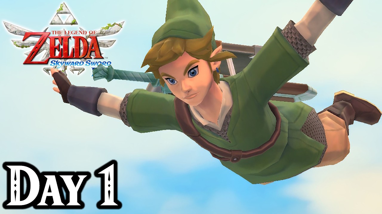 BotW Speedrunner Plays Skyward Sword HD Day 1!