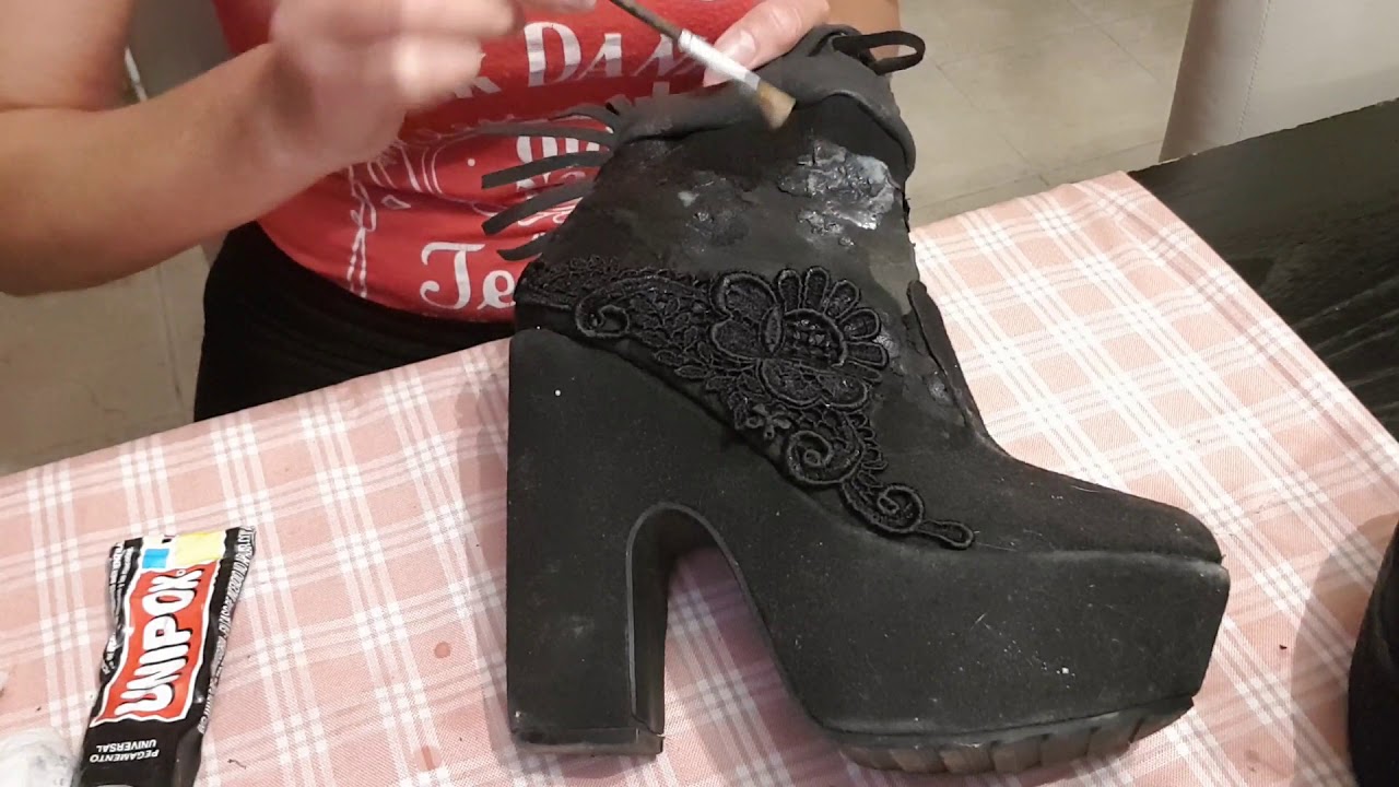 como arreglar tus botas sin mucho trabajo