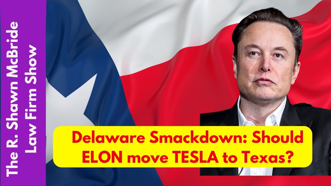 Corporate Lawyer Reviews ELON MUSK Compensation Case: Should TESLA Move to Texas?