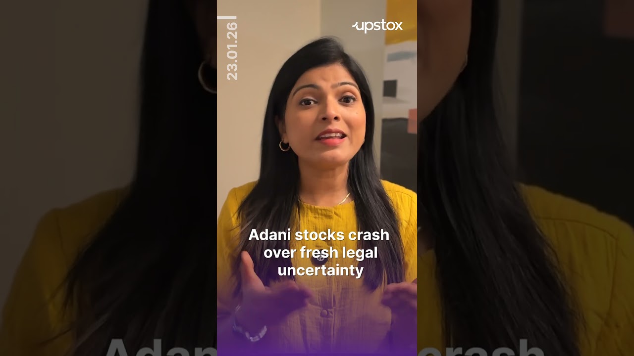 Why Adani Shares Fell Sharply Today | Upstox