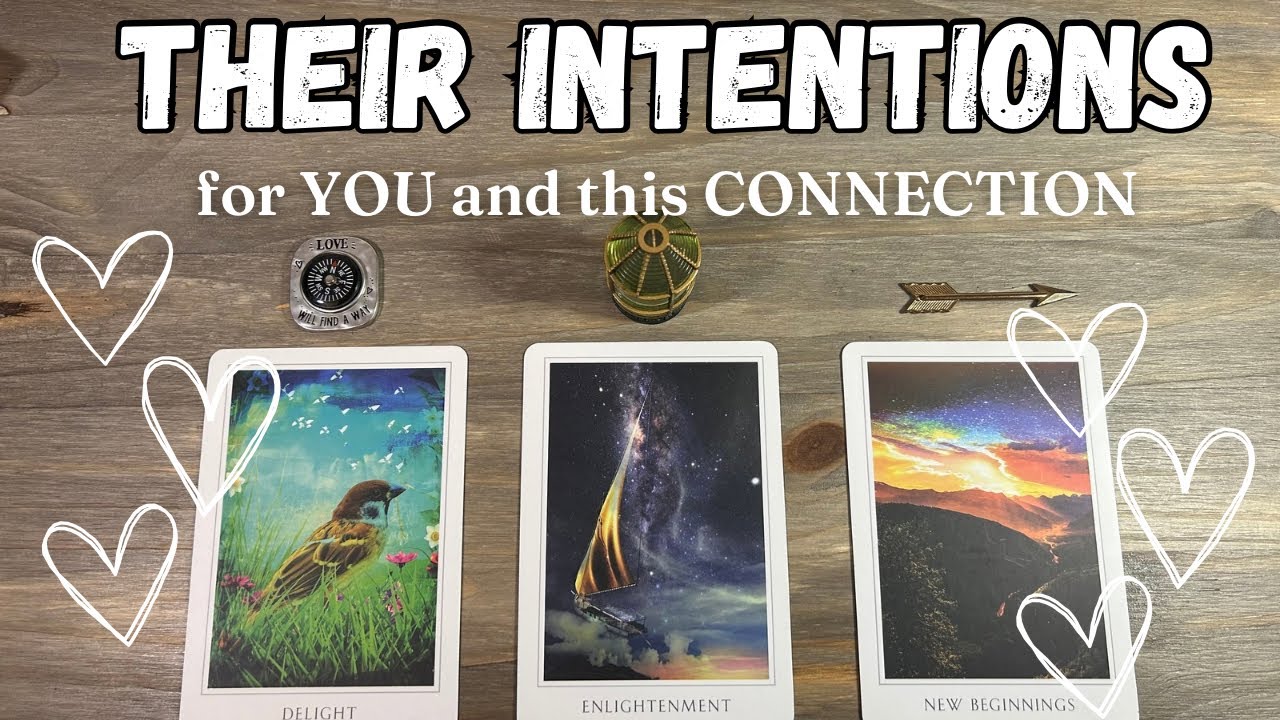 Their INTENTIONS! 😲💕🧯What do they want to happen in this connection Pick A Card Love Tarot Reading