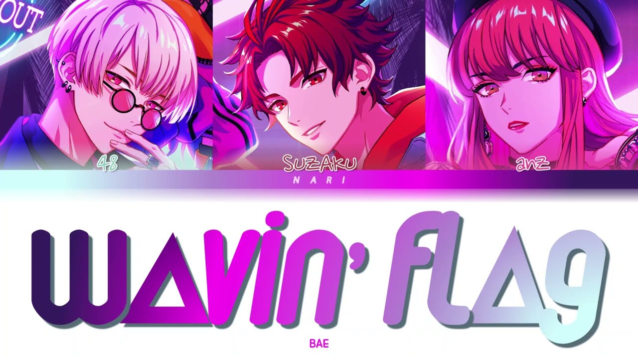 BAE 'W△vin' FL△g' Paradox Live (パラライ) Color Coded Lyrics (歌詞) KAN/ROM/ENG