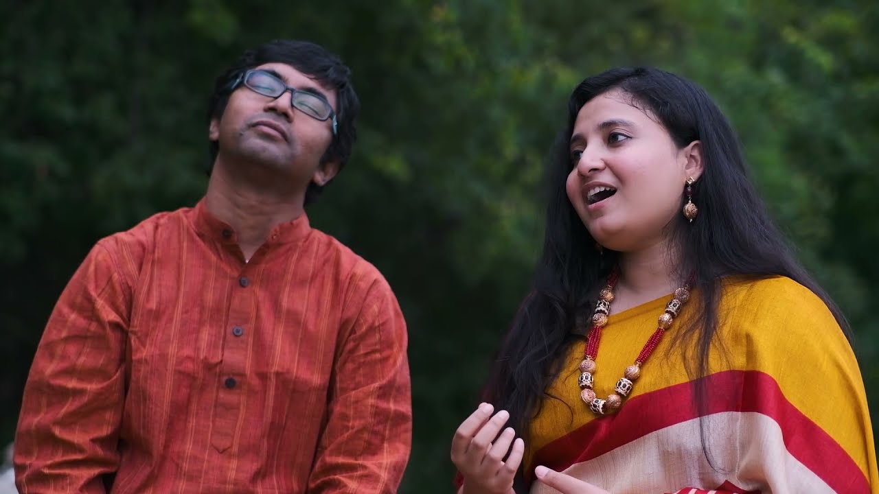 Jagote Anandajoggye (জগতে আনন্দযজ্ঞে) | Music by Ochin Pakhi | Chicago Folklore Ensemble Production