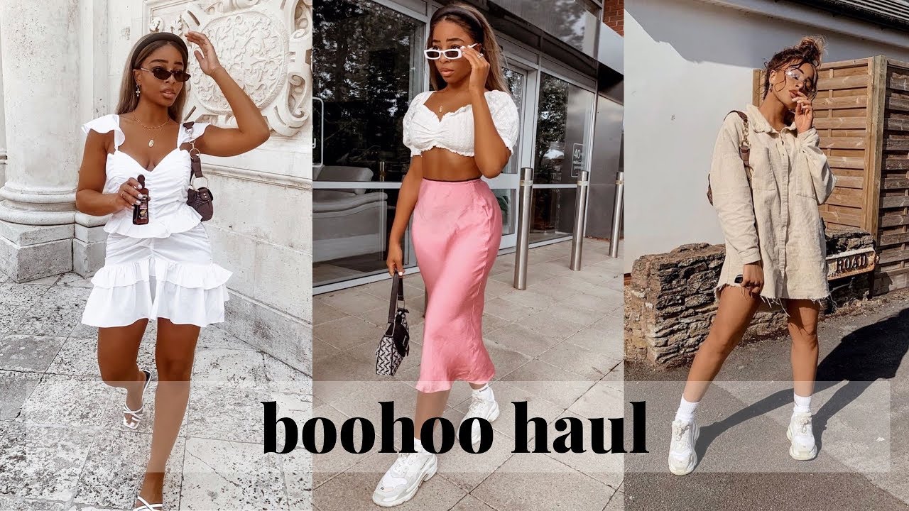 THE BIGGEST BOOHOO TRY ON HAUL EVER | SARAHJOHOLDER
