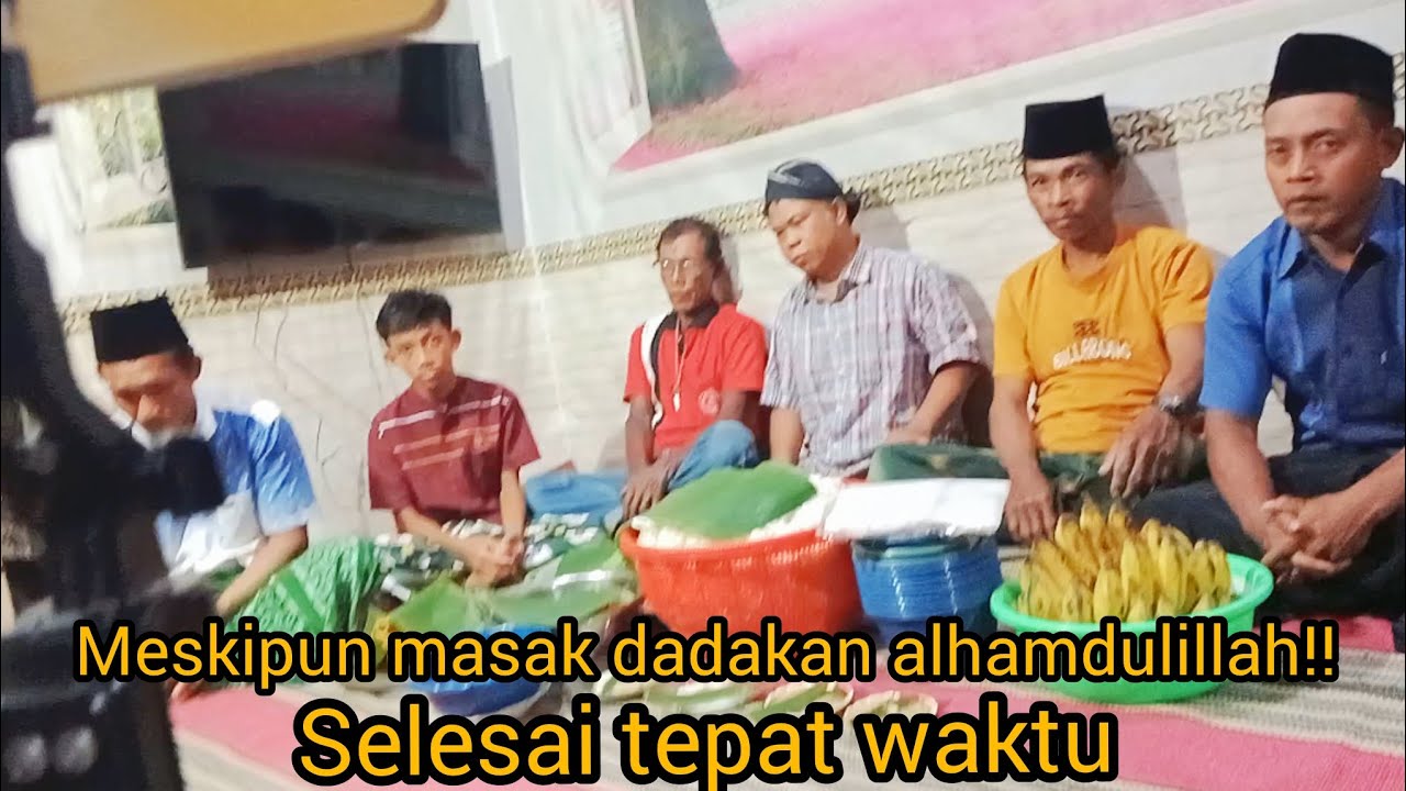 MESKIPUN MASAK DADAKAN ALHAMDULILLAH‼️ SELESAI TEPAT WAKTU