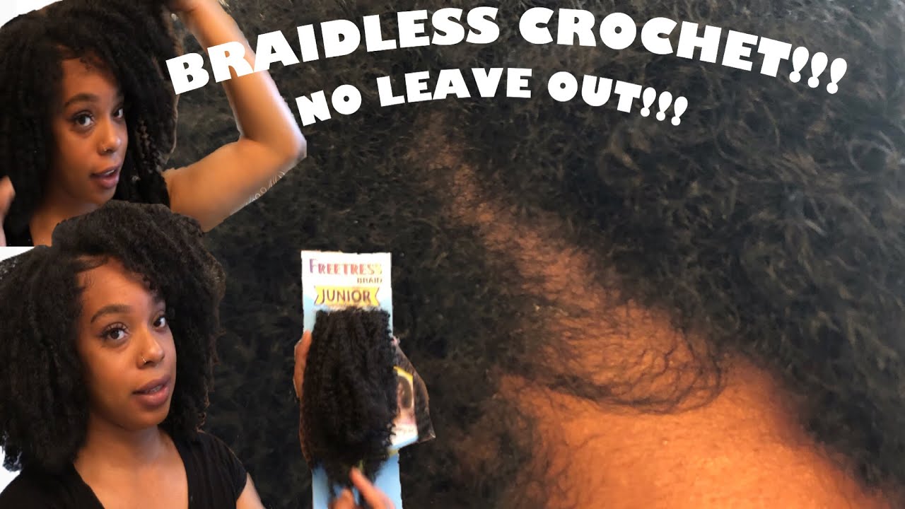 All about my braidless crochet! Most Natural Crochet EVER!