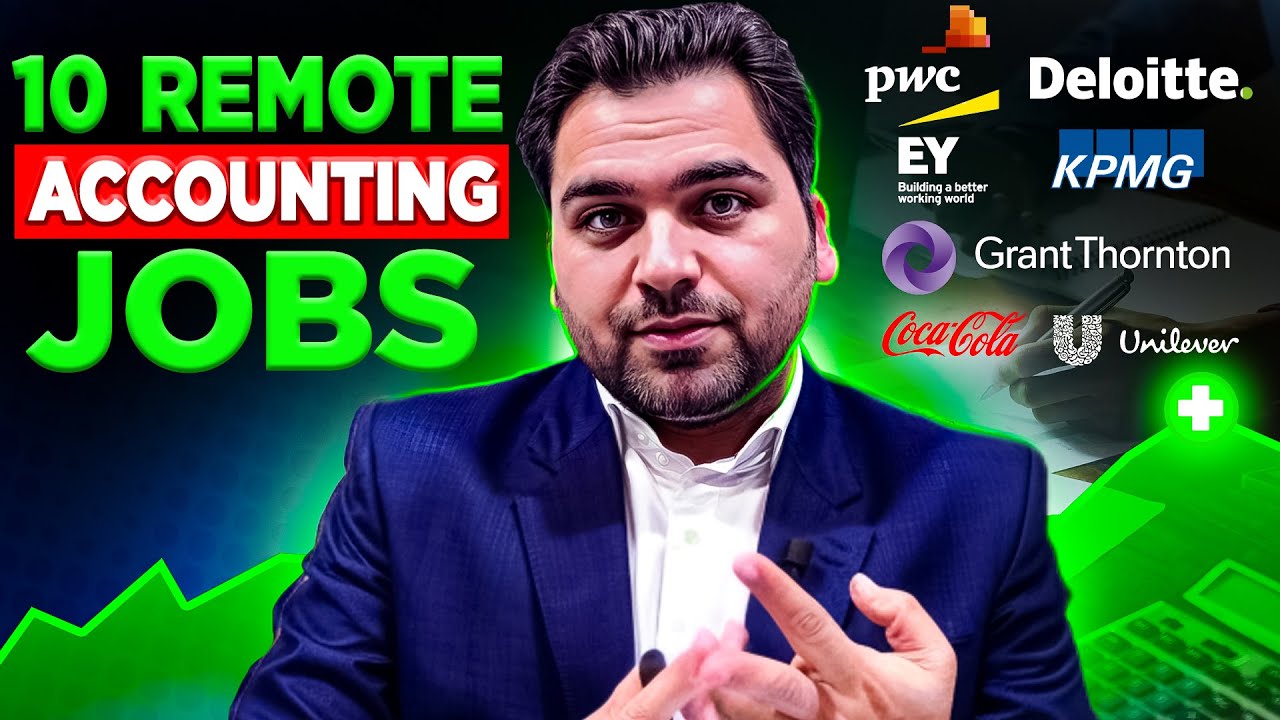 10 Remote Accounting Jobs for CA, ACCA, CMA and Business Students