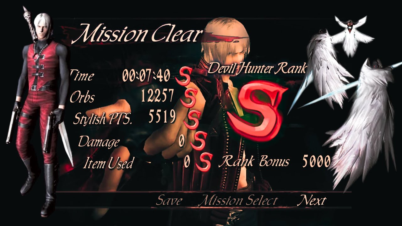 DMC3 - Mission 14 DMD | SS Rank