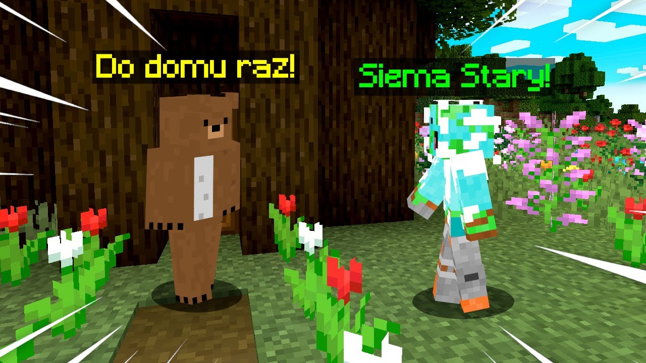 Poznałem SWOJEGO STAREGO na LOKAROWICACH w Minecraft
