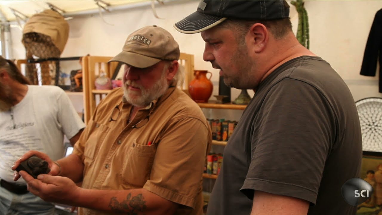 Mike and Evan at the Brimfield Antique Show | Oddities