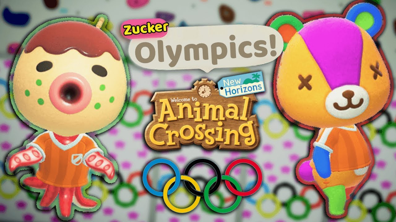 My Villagers go to the Olympics... (in Animal Crossing)