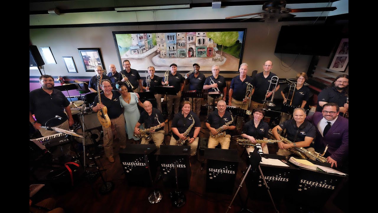 Stardusters Big Band plays for the Greater Detroit Jazz Society.  1st Set