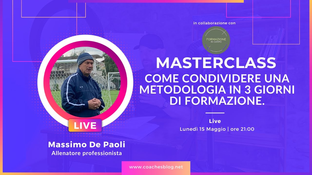Come condividere una metodologia in 3 giorni di formazione.