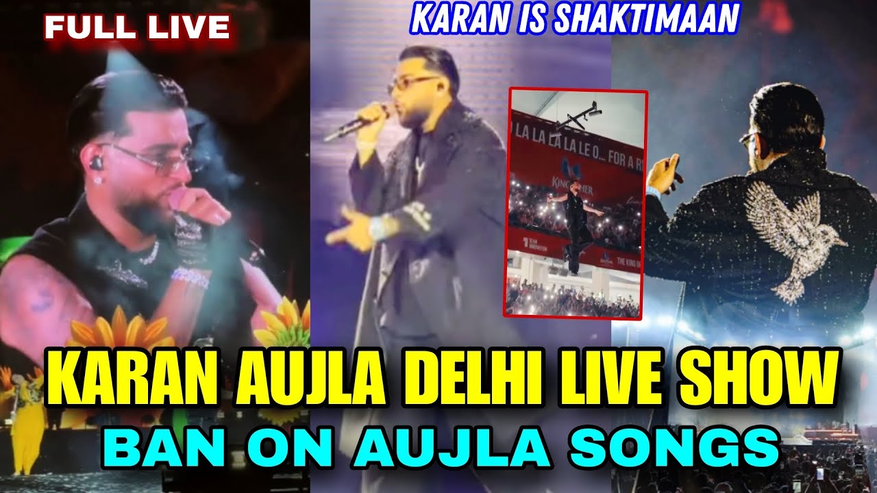 Karan Aujla Delhi Live Concert | Karan Aujla Delhi Jln | 5-7 Karan Aujla | Karan Aujla New Song