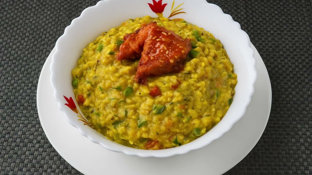Restaurant style vegetables masala khichadi # weight loss dinner recipe/how to make masala khichadi 