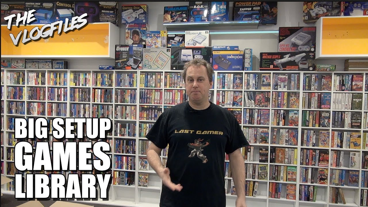 Big Setup Game Library - The Vlog Files - 015