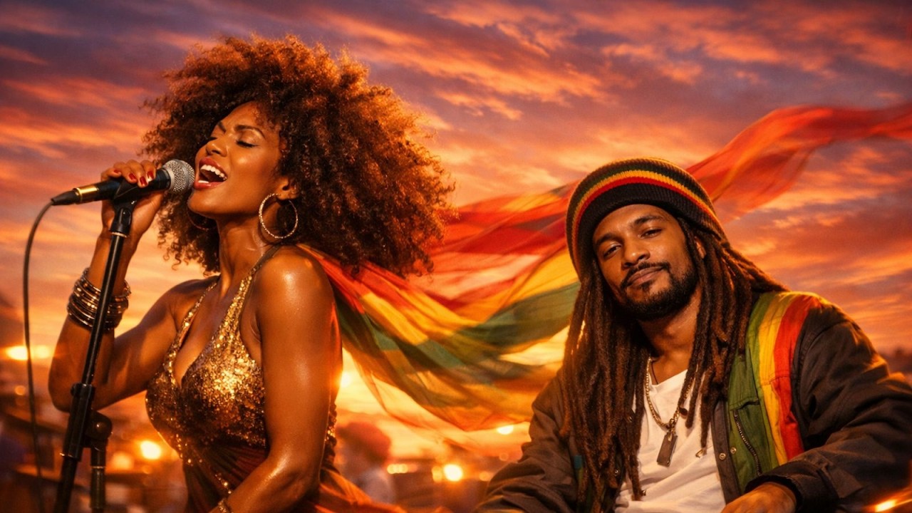 Aya Nakamura & Damian Marley - Sweet Swing 🌴 Smooth Classic Reggae Chill Soulful Playlist 2026
