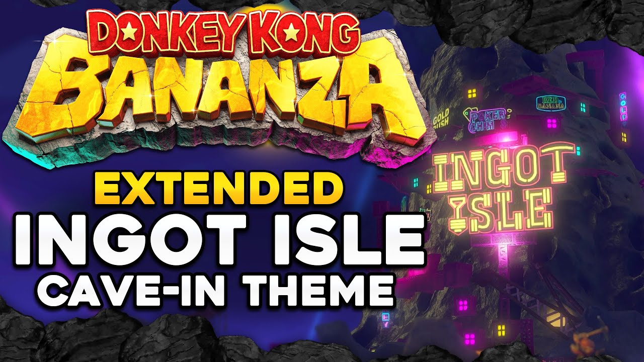 Donkey Kong Bananza OST - Ingot Isle Cave-In Theme [Extended Soundtrack]