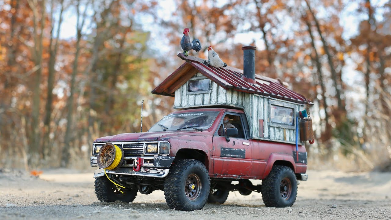 Rc4wd; Back on the Trails; the Chicken Coop! (no music)