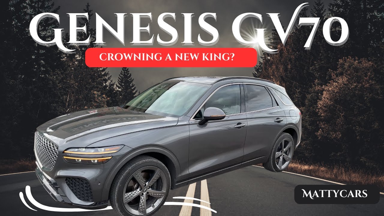 Genesis GV70 Sport Prestige: Performance & Tech.  #gv70 #sq5 #m40i #glc43
