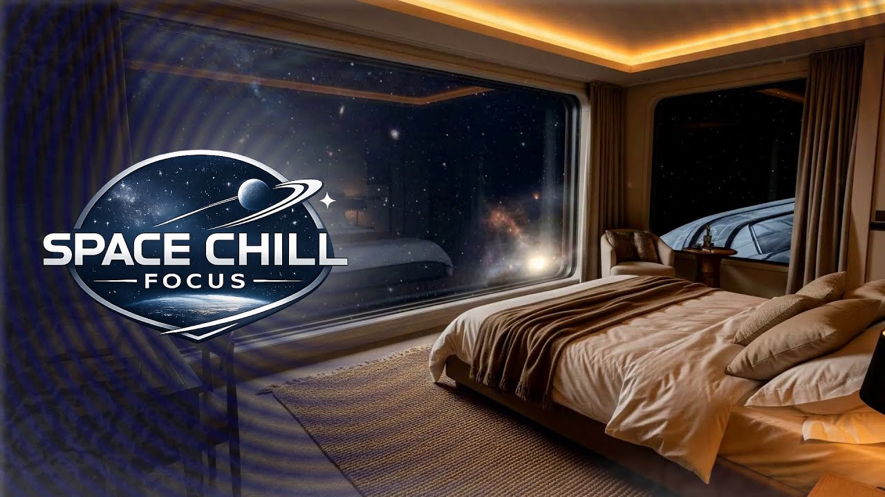 No Ads 🚀 Stellar Stillness🌌 Relaxing Tunes - Space Chill Focus