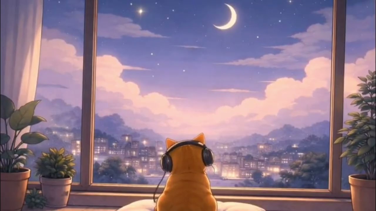 Where the Night Feels Light– Calm Lofi for Study & Work | Lofi Anime Vibes✨🎧