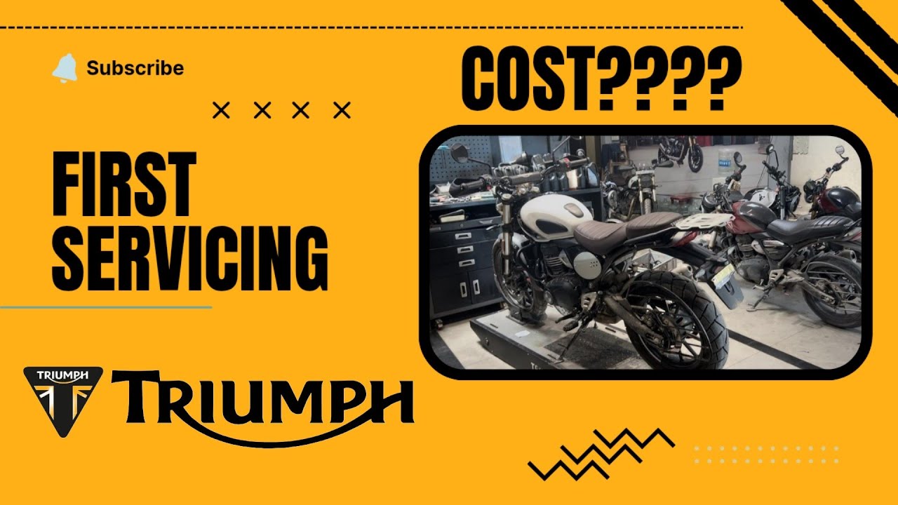 Triumph Scrambler 400X First Service – What To Do & What NOT To Do ⚙️ | Must Watch Before Yours!! 🔥