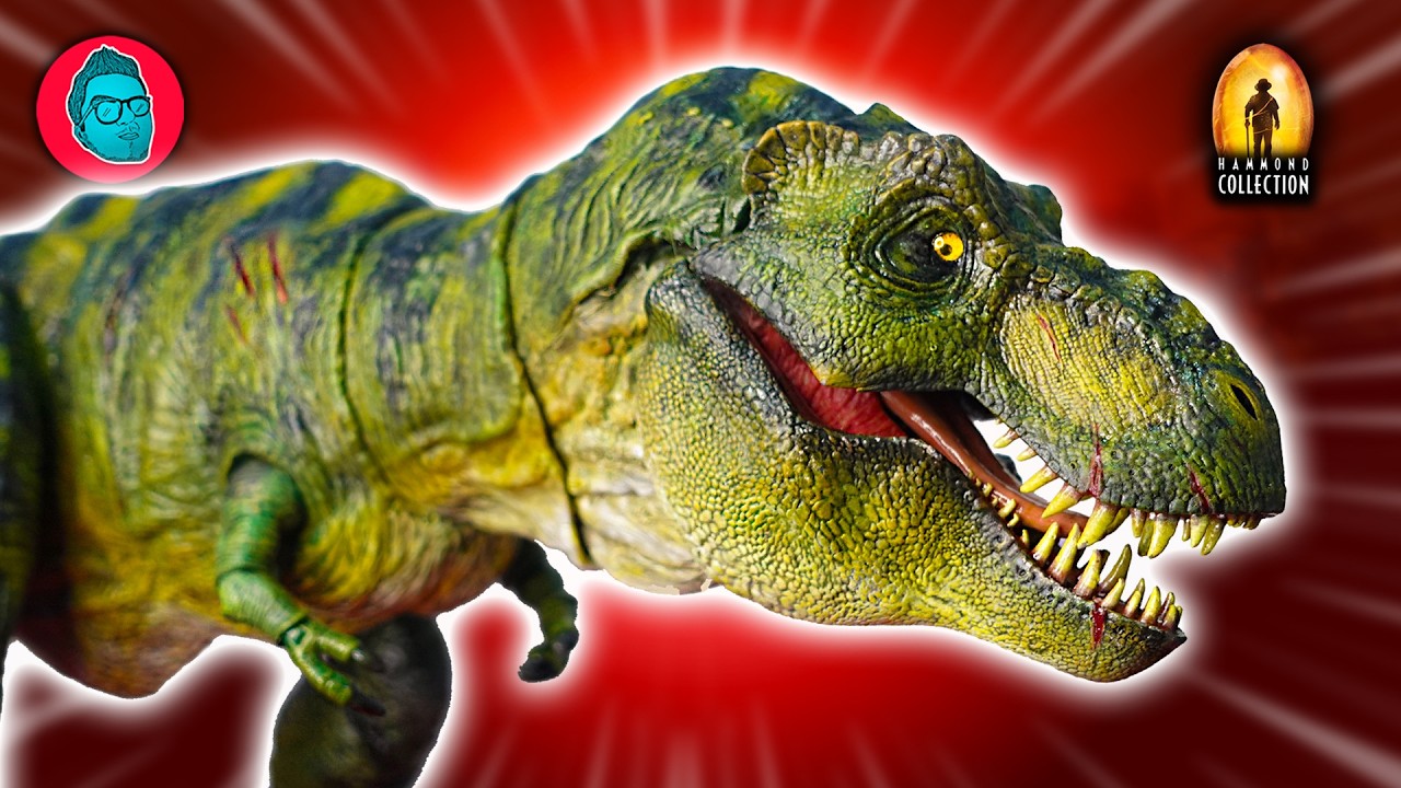 Review 🟡El INCREÍBLE T-REX CUSTOM BUCK de The Lost World 🦖 Jurassic Repaints