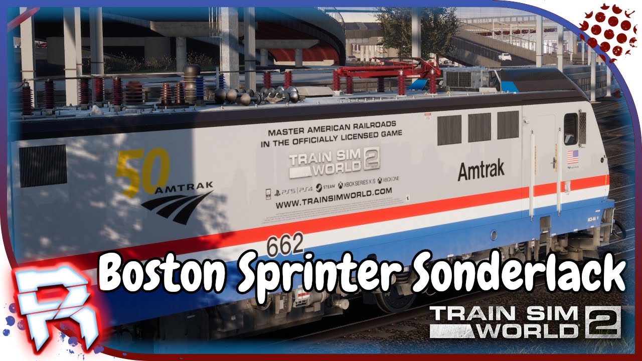 🚂Boston Sprinter Sonderlack🚂 Train Sim World 2 [TSW2] 