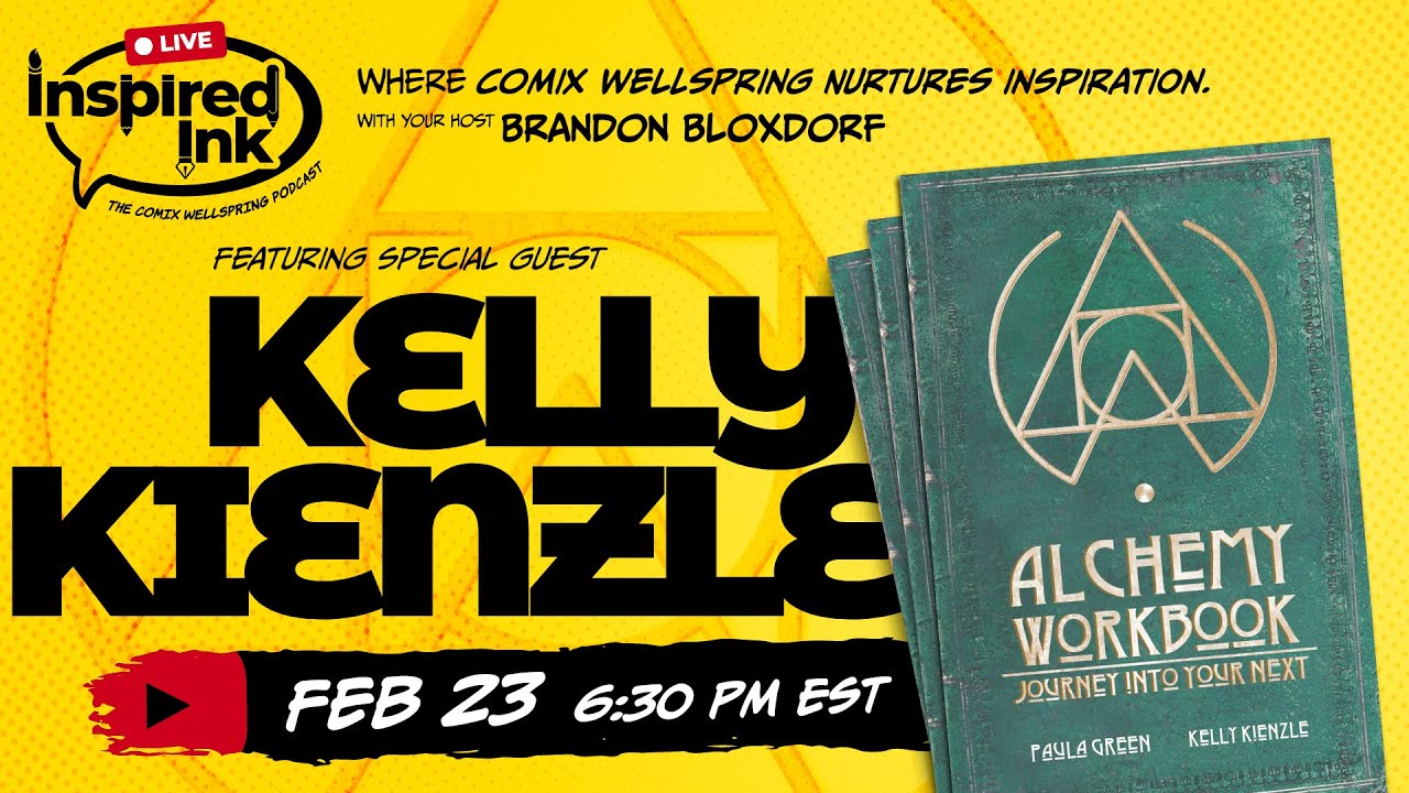 Inspired Ink #92 - Kelly Kienzle The Alchemy Workbook 📱