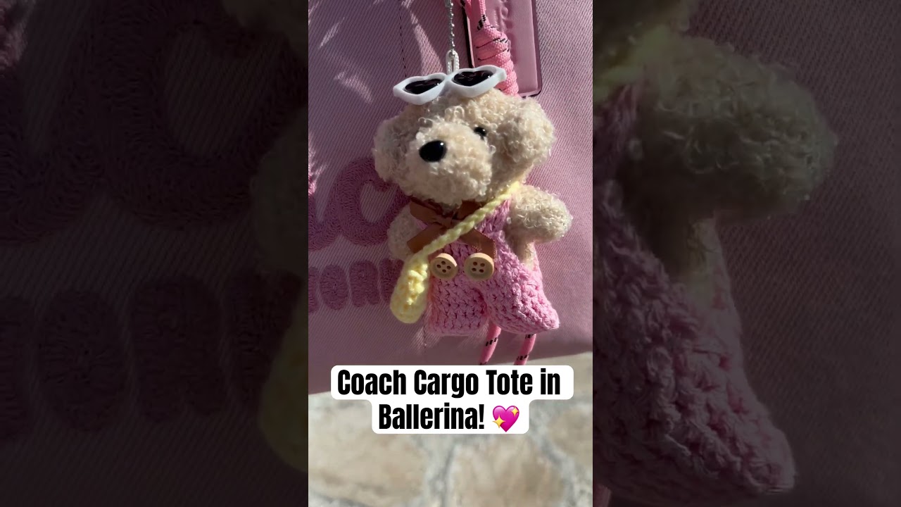 Coach Cargo Tote in Ballerina! 💖