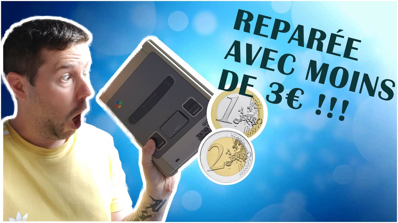 Réparation d'une Super Nintendo qui ne s'allume pas.