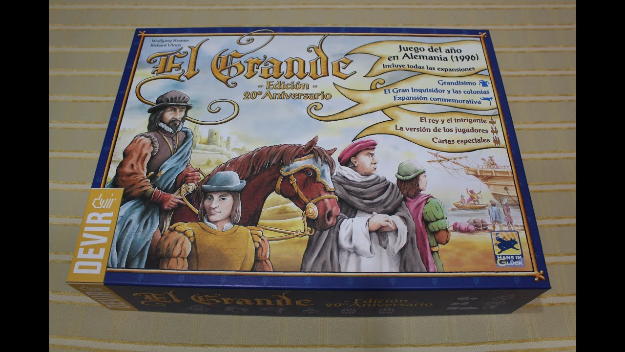 Explico el juego Videoreseña nº 22: EL GRANDE EDICIÓN 20º ANIVERSARIO