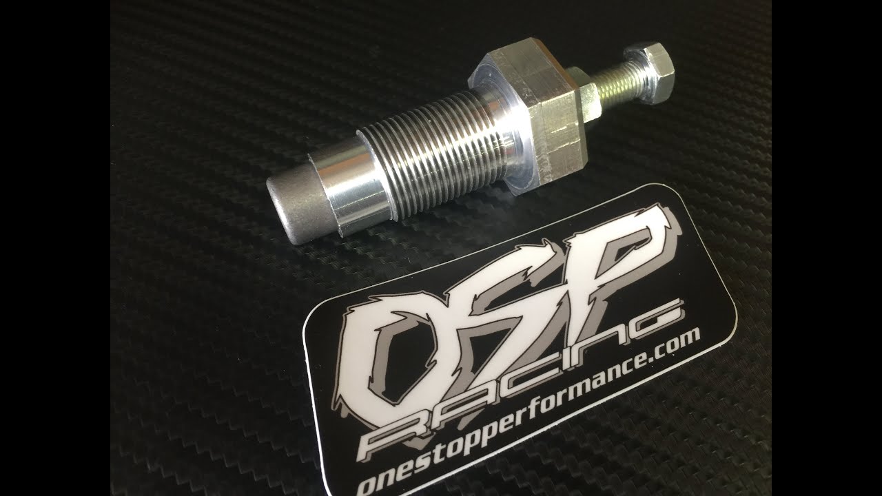 OSP Manual Chain Tensioner / Adjuster Install Video