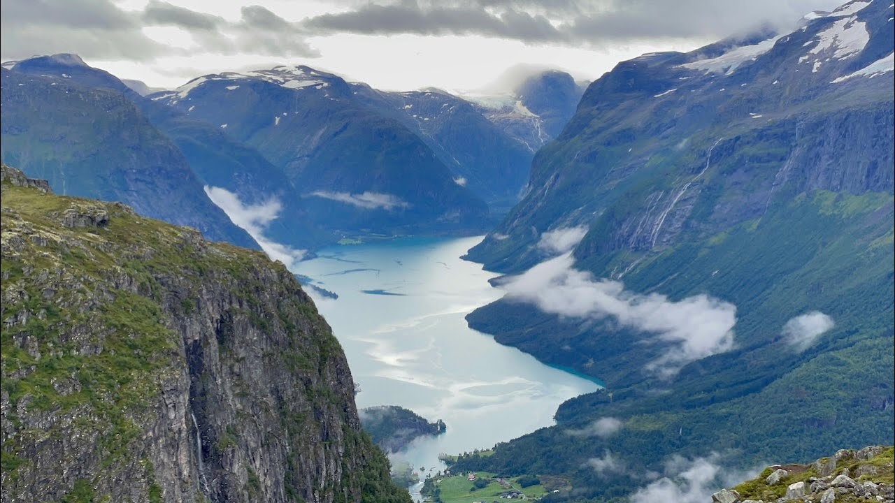Norwegian Fjords & Lofoten Islands Road Trip 3 - Geiranger - Loen - Briksdal Glacier 4K