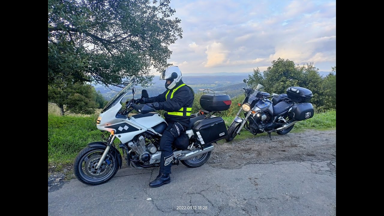 Wyprawa w góry. Yamaha Bulldog i Diversion. Kopalnia Uranu, Skalne Miasto, Wodospad Wilczki cz. I