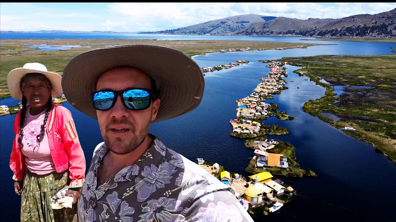 El sorprendente PUEBLO que vive FLOTANDO en medio del lago Titicaca en Perú
