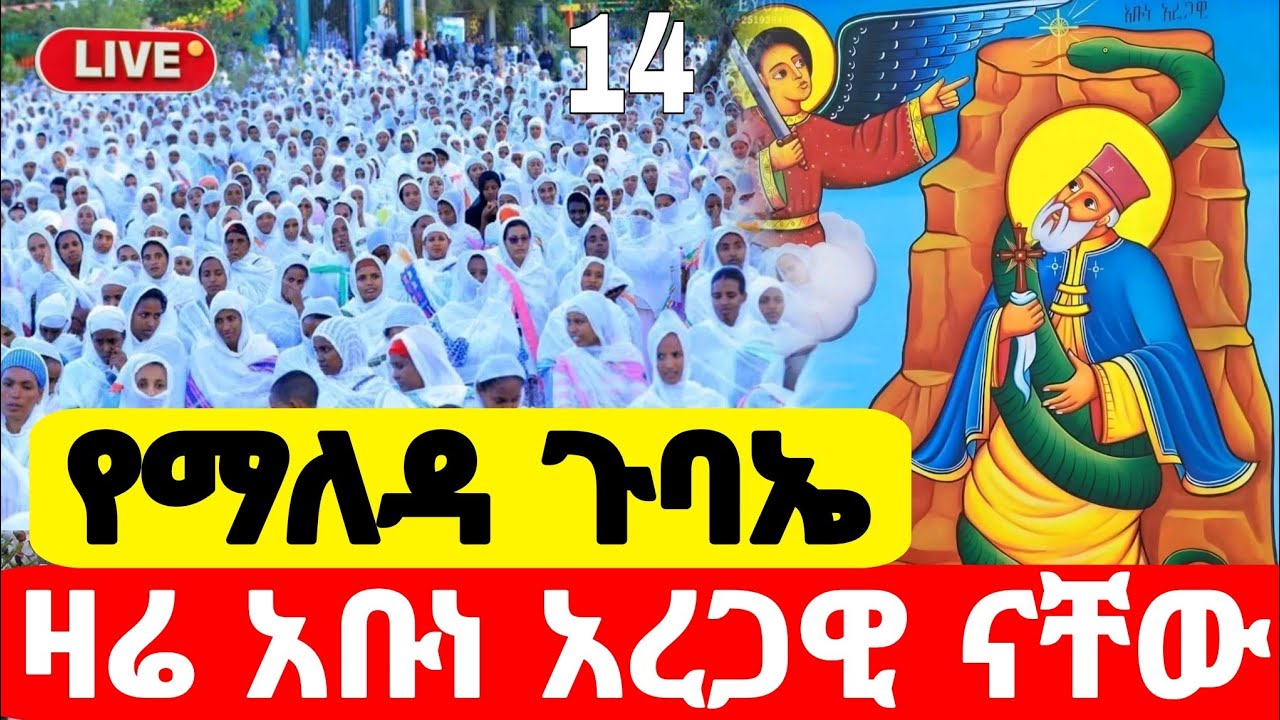 live❗️❗️#የማለዳ_ጉባኤ #ዛሬ_ፃዲቁ_አባታቸን_አቡነ_አረጋዊ_ናቸው ❗️#አቡነ_አረጋዊ  #6ኛ_ቀን #Ethiopian_Orthodox  @hosaenatube1