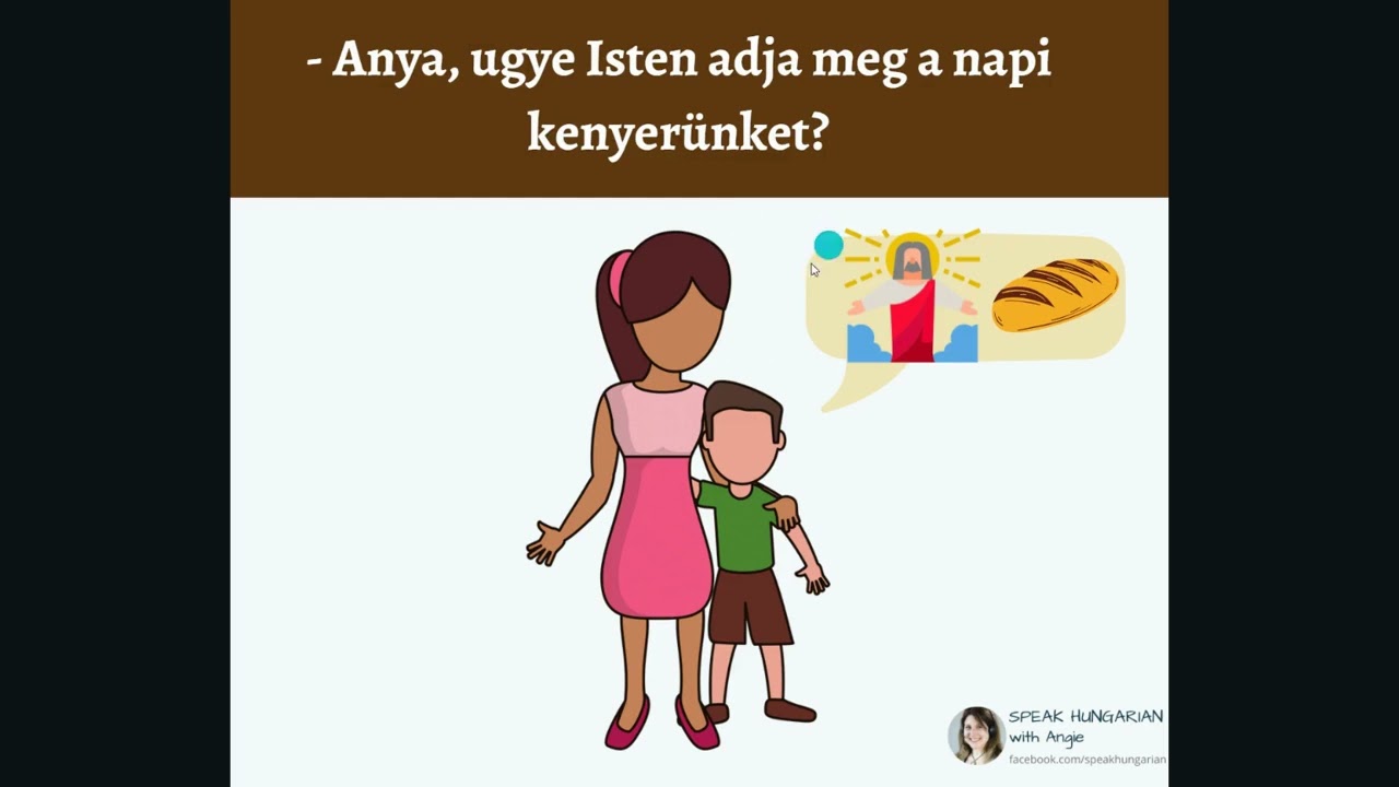 LEARN HUNGARIAN WITH JOKES: God gives