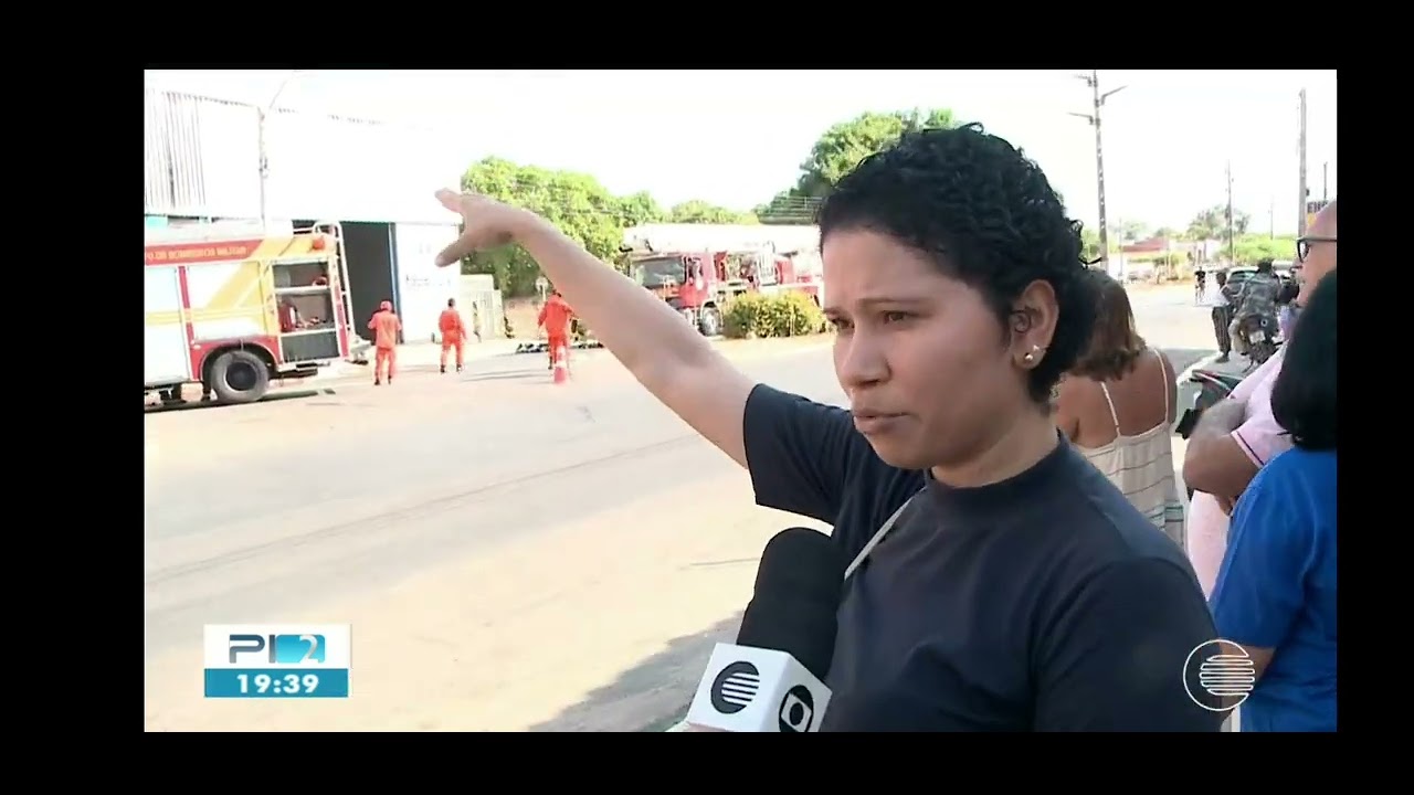 Incêndio em galões  Teresina 