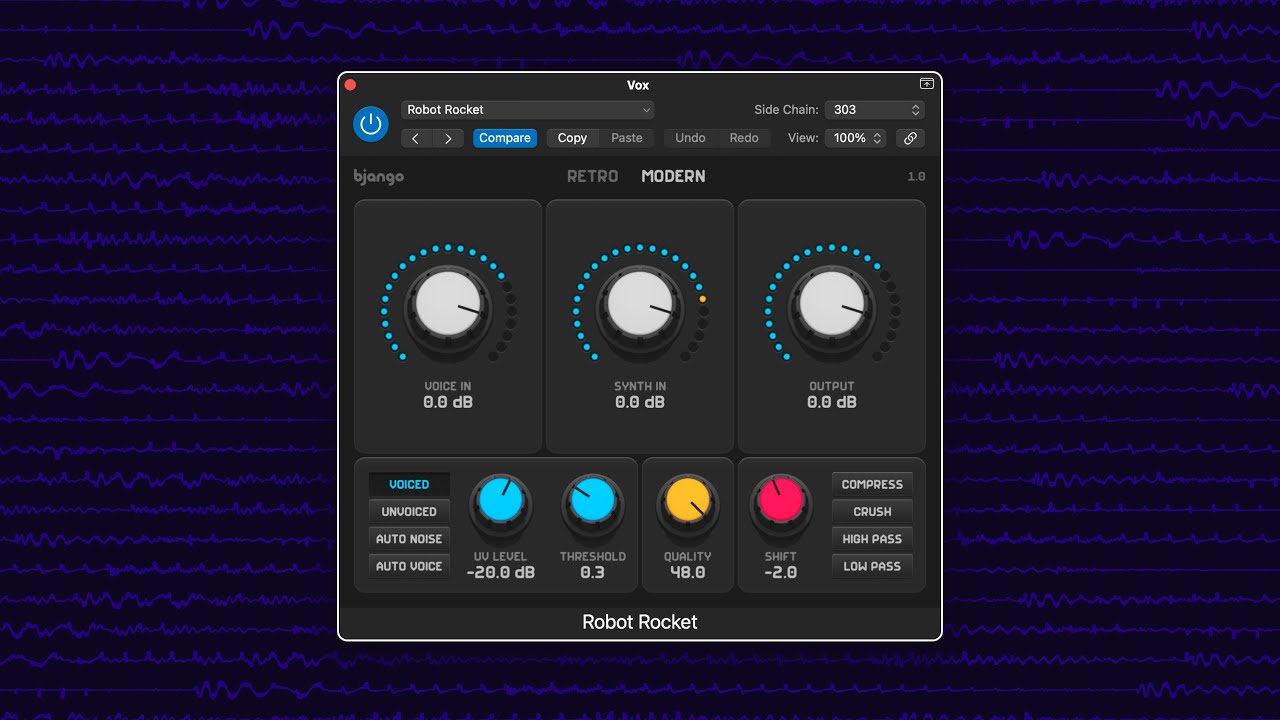 Robot Rocket vocoder plugin