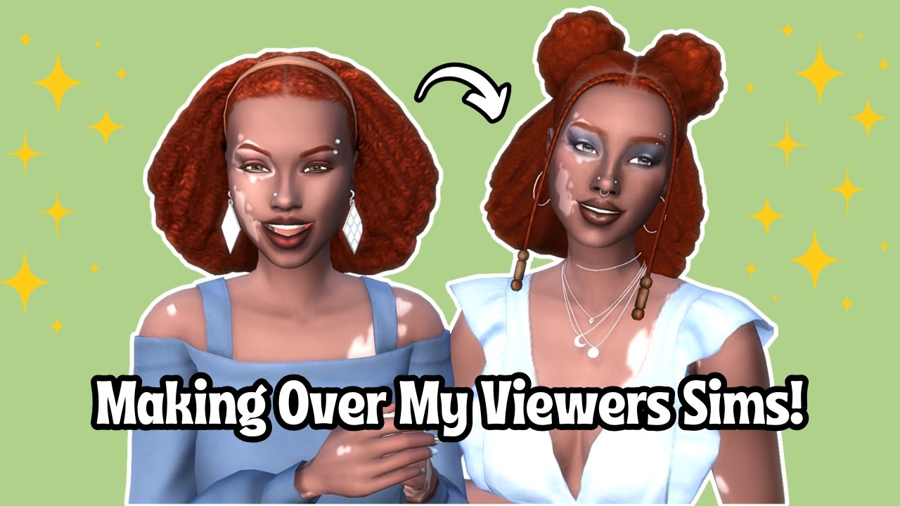 Making Over My Viewers Sims 💖 | The Sims 4 CAS