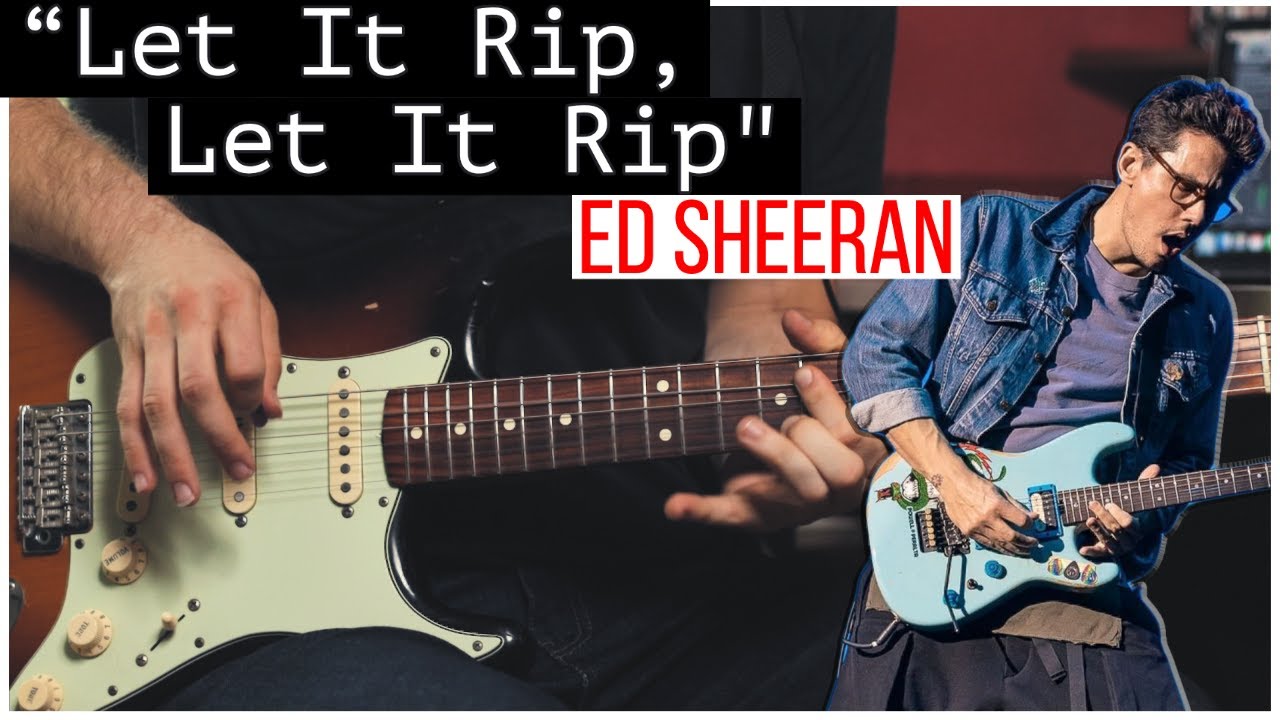 How to Play JOHN MAYER's Jaw-Dropping SRV Lick That Wowed ED SHEERAN