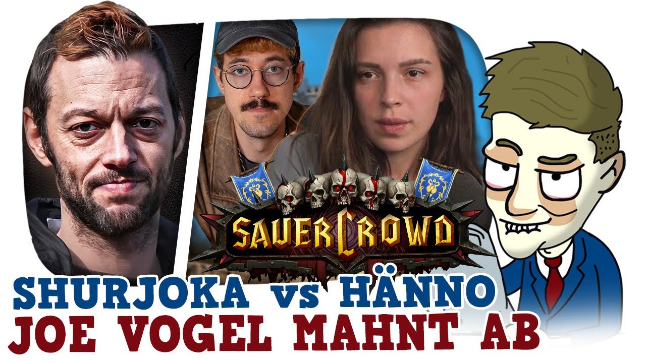 SHURJOKAs DUMME SAUERCROWD KRITIK / JOE VOGEL STRIKED NYKESNAME - Cake News #348